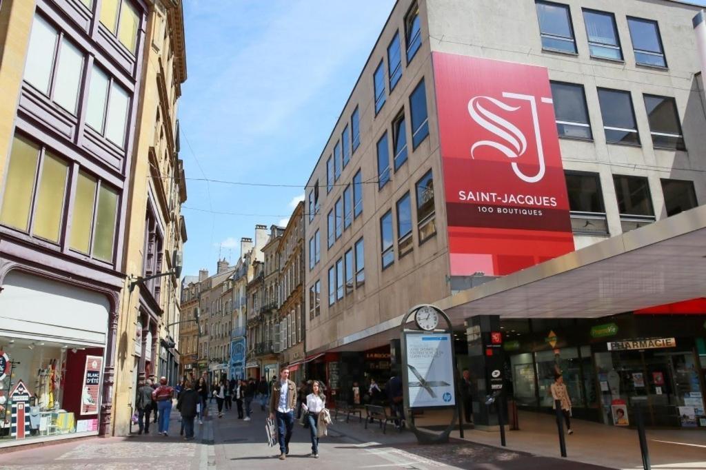 Coquet Appartement, Quartier Historique De Metz Centre Bagian luar foto